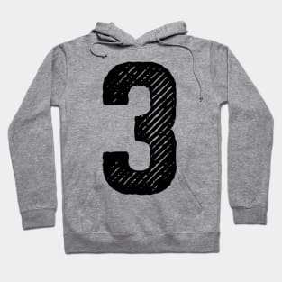 Rough Number 3 Hoodie